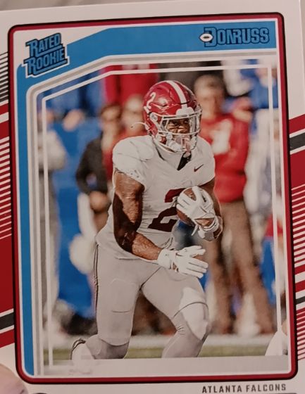 2024 Donruss Rated Rookie Atlanta Falcons Player — front