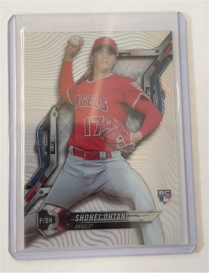 2018 Topps High Tek #HT-SO Shohei Ohtani Rookie Card — front