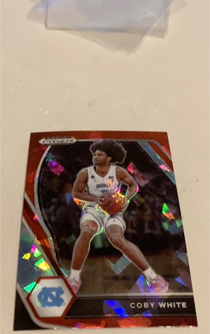 2020 Panini Prizm Draft Picks #Coby White — front