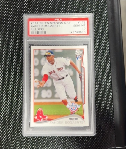2014 Topps Opening Day Fielding #178 Xander Bogaerts — front