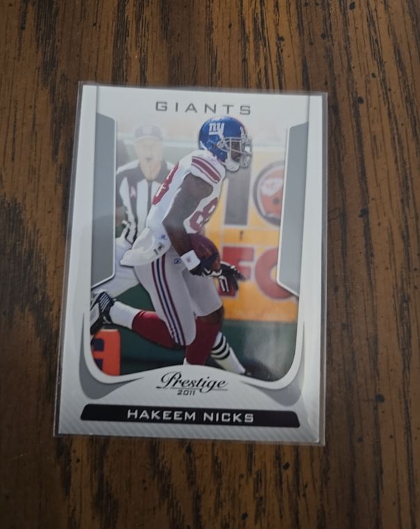 2011 Panini Prestige #unknown Hakeem Nicks — front