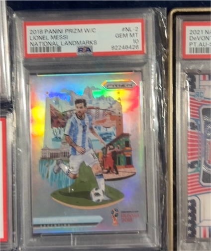 2018 Panini Prizm World Cup #NL-2 Lionel Messi National Landmarks — front