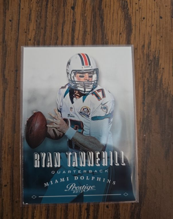 2013 Panini Prestige #101 Ryan Tannehill Miami Dolphins — front
