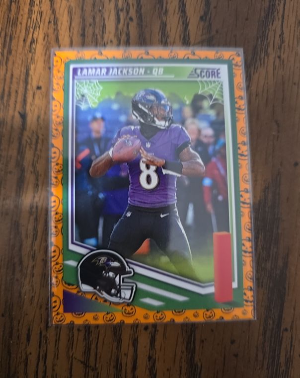 2025 Panini Score A Treat #75 Lamar Jackson — front