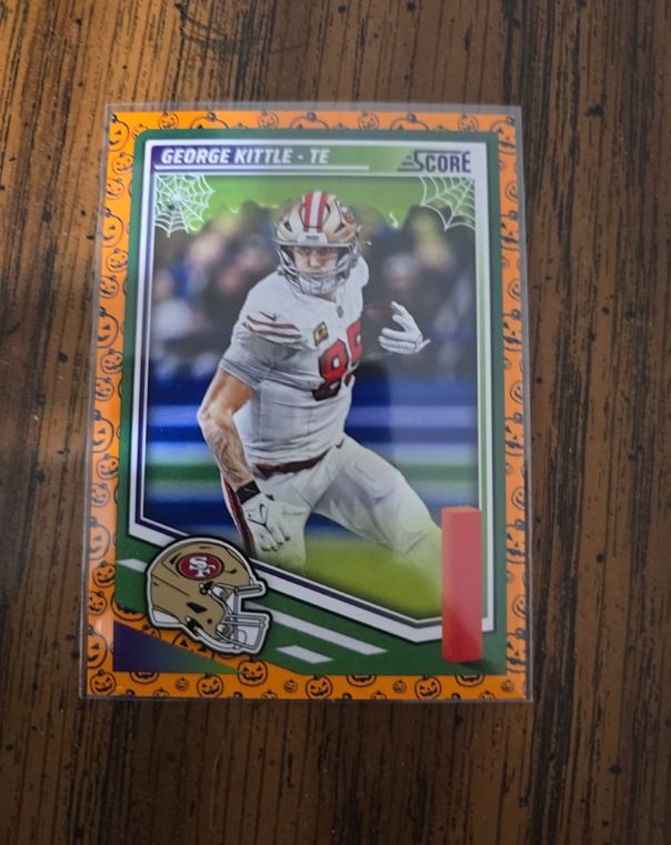 2025 Panini Score-A-Treat #168 George Kittle — front