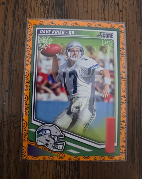 2025 Panini Score-A-Treat #93 Dave Krieg — front