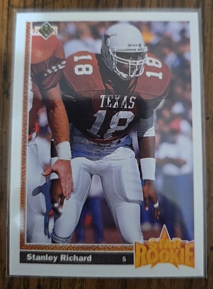 1991 Upper Deck #16 Stanley Richard — front