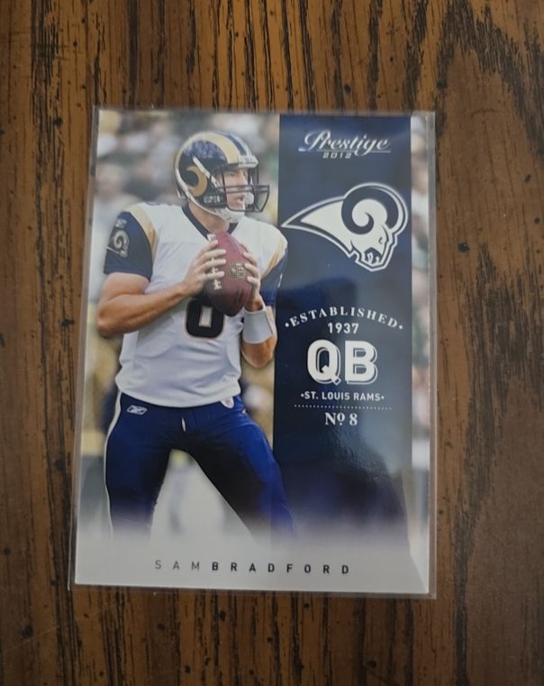 2012 Panini Prestige Football #182 Sam Bradford — front