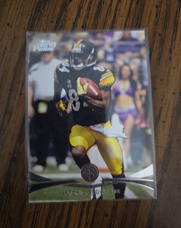 2012 Topps Prime #72 Antonio Brown — front