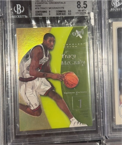 1997 Skybox E-X2001 #79 Tracy McGrady — front