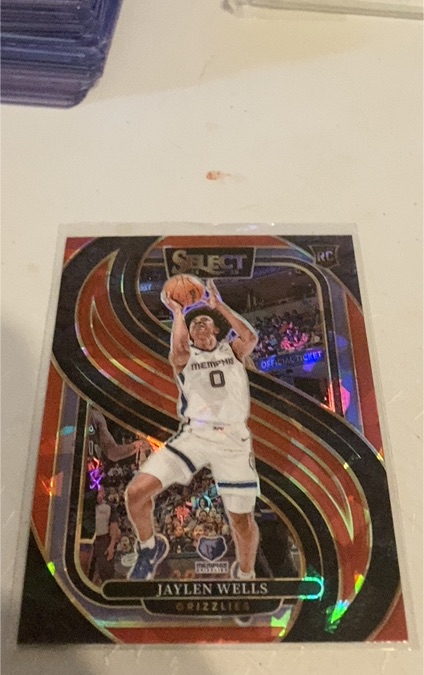 2024-25 Panini Select #188 Jaylen Wells — front