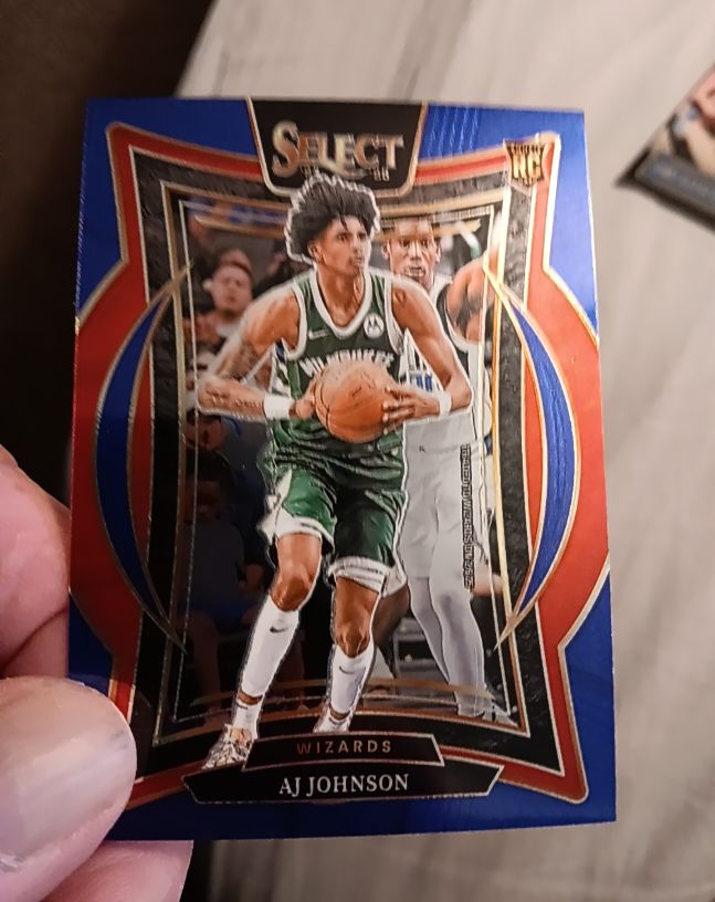 2024-25 Panini Select #67 AJ Johnson — front