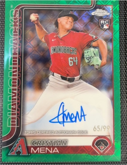 2025 Topps Chrome #RA-CME Cristian Mena — front