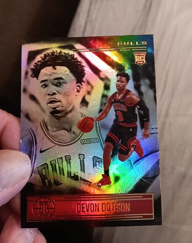 2020-21 Panini Illusions #181 Devon Dotson — front