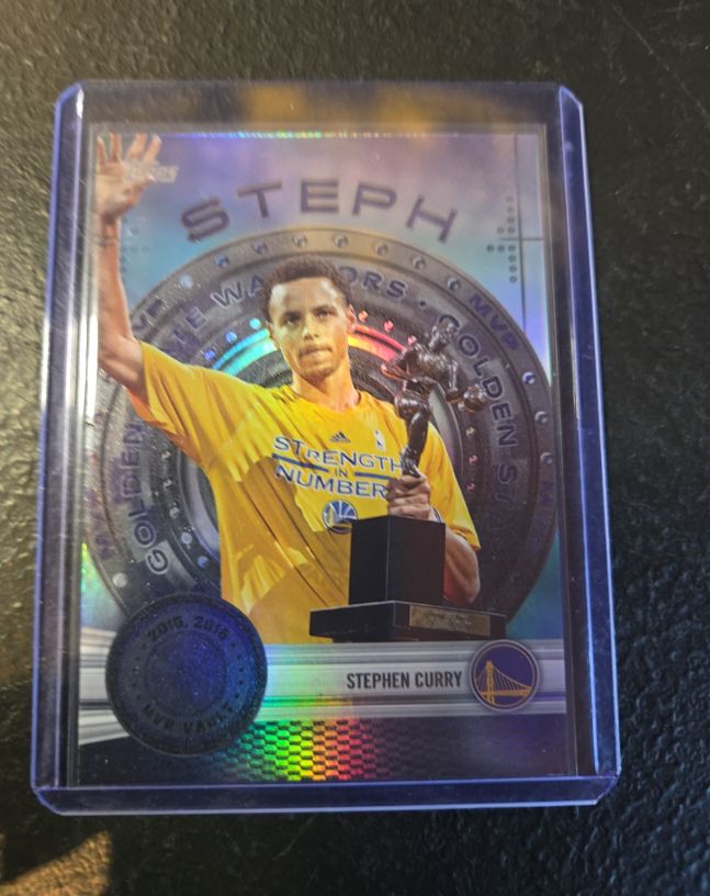 2025 Topps MVP Vault #MVP-6 Stephen Curry — front