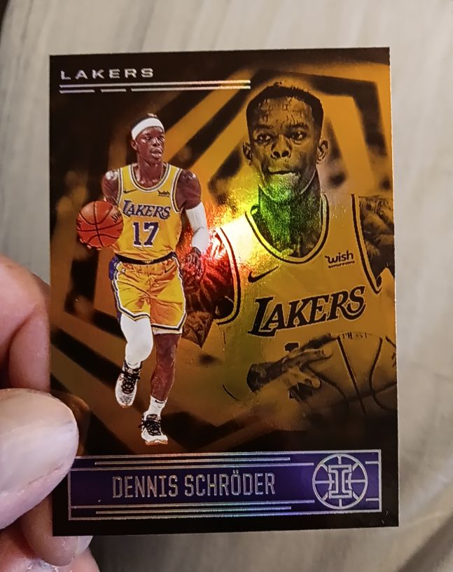2020-21 Panini Illusions #57 Dennis Schröder — front