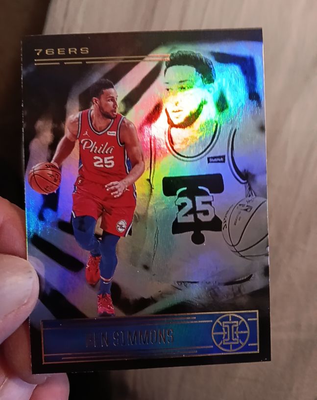 2020-21 Panini Illusions #25 Ben Simmons — front