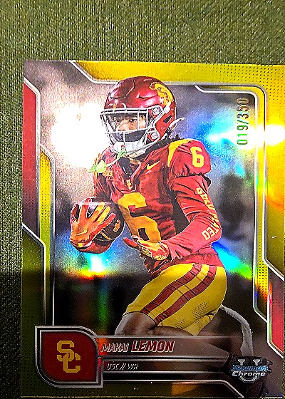 2023 Panini Prizm Draft Picks #019/350 Marari Lemon — front