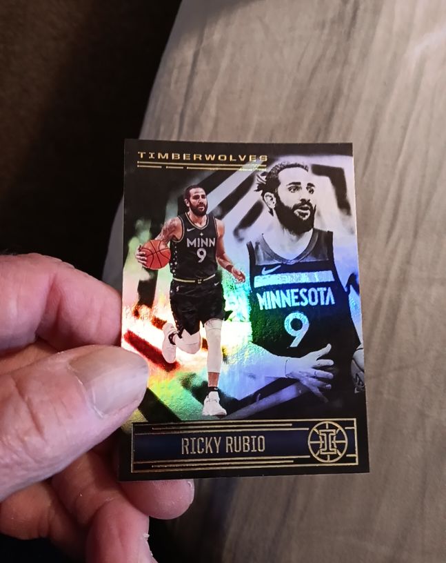 2020-21 Panini Illusions #18 Ricky Rubio — front