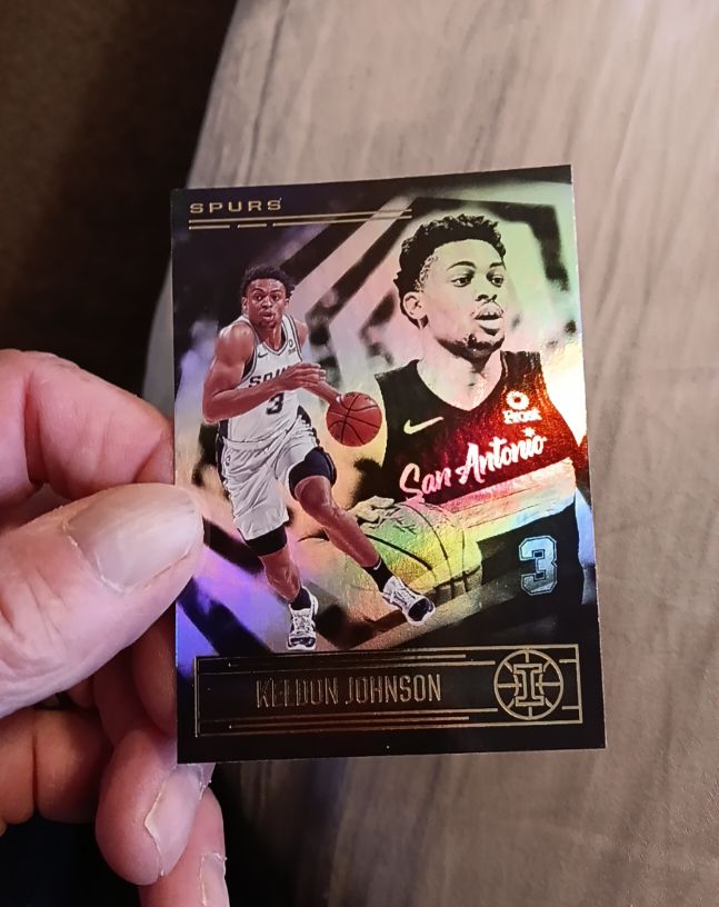 2020-21 Panini Illusions #6 Keldon Johnson — front