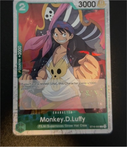 One Piece Card Game ST16-005 Monkey D. Luffy — front