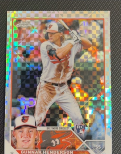 2023 Topps Chrome #2 Gunnar Henderson — front