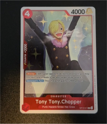 One Piece TCG OP10-011 Tony Tony Chopper — front