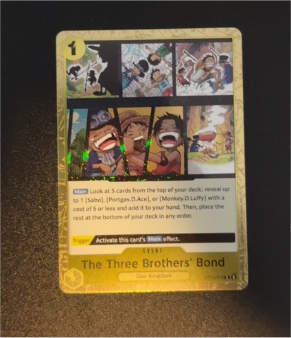 One Piece Card Game ST13-019 The Three Brothers' Bond — front