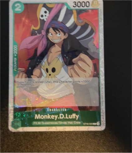 2025 One Piece Card Game ST16-005 Monkey D. Luffy — front