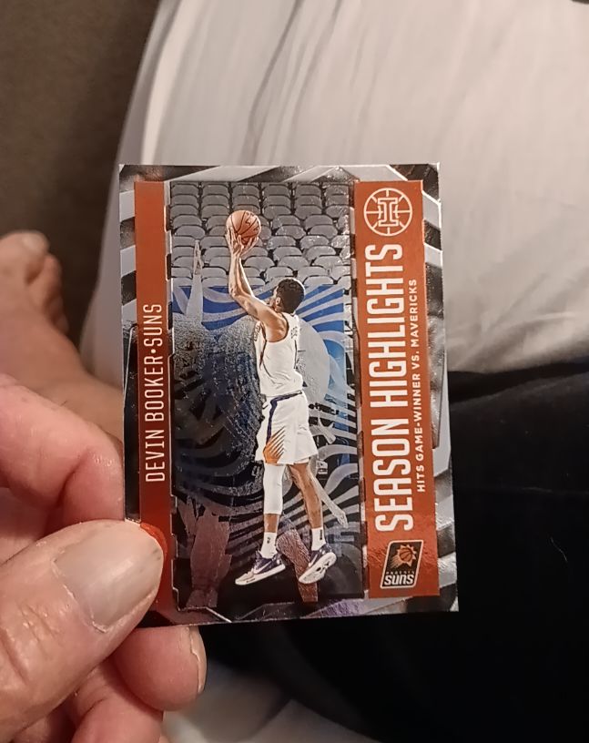 2020-21 Panini Illusions #5 Devin Booker Season Highlights — front