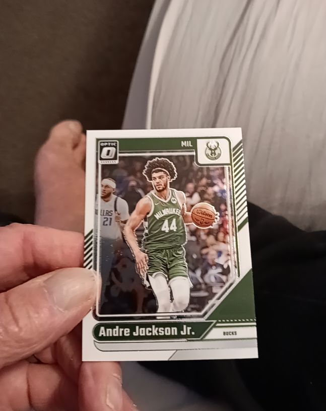 2024-25 Panini Donruss Optic #1 Andre Jackson Jr. — front