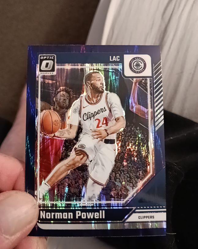 2024-25 Panini Donruss Optic #119 Norman Powell — front