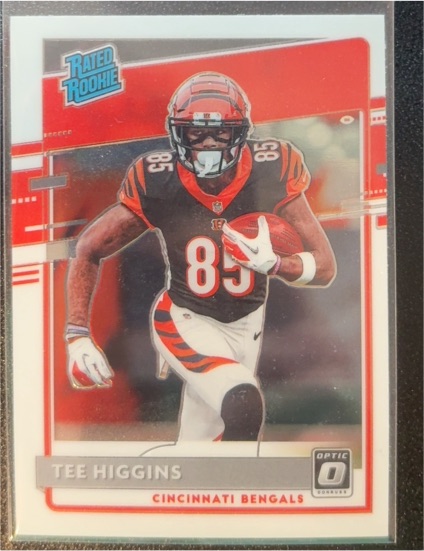2020 Donruss Optic #310 Tee Higgins — front
