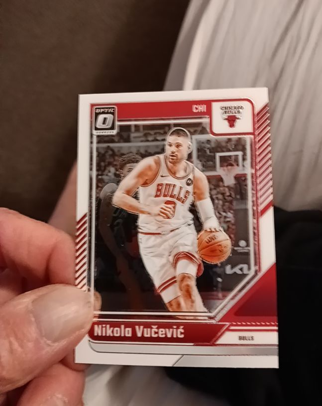 2024-25 Panini Donruss Optic #85 Nikola Vučević — front