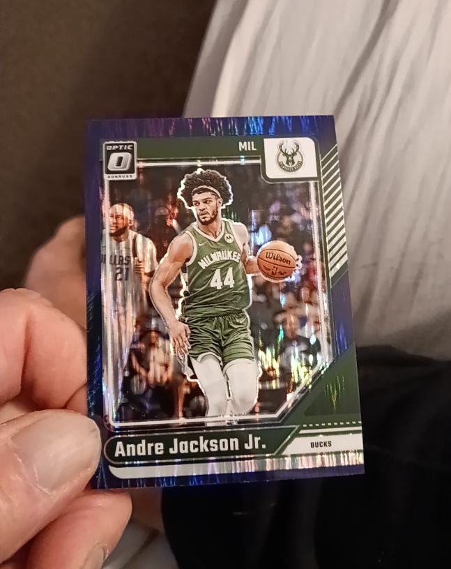 2024-25 Panini Donruss Optic #1 Andre Jackson Jr. — front