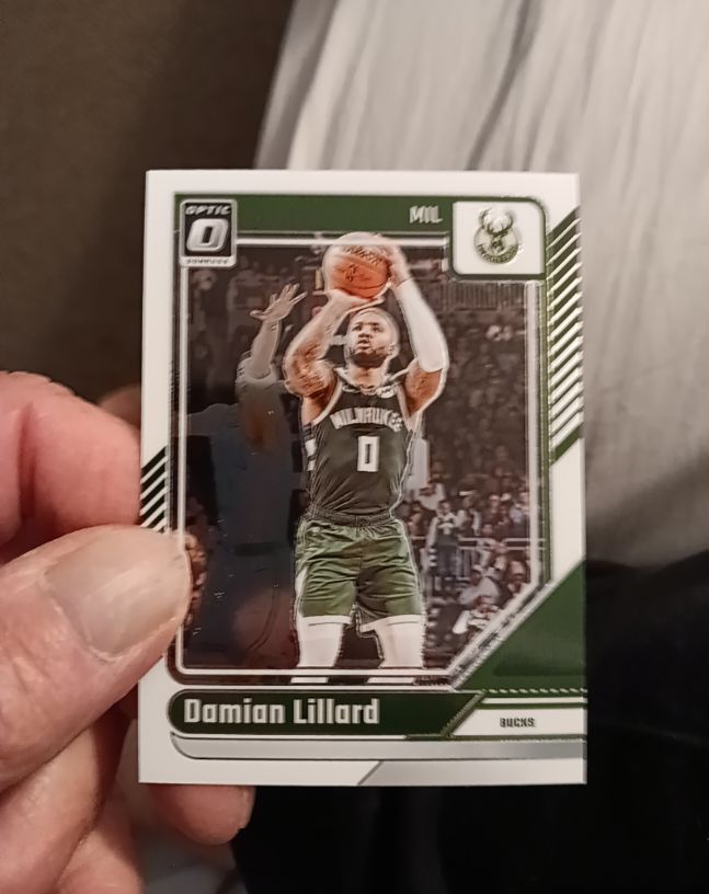 2024-25 Panini Donruss Optic #83 Damian Lillard — front
