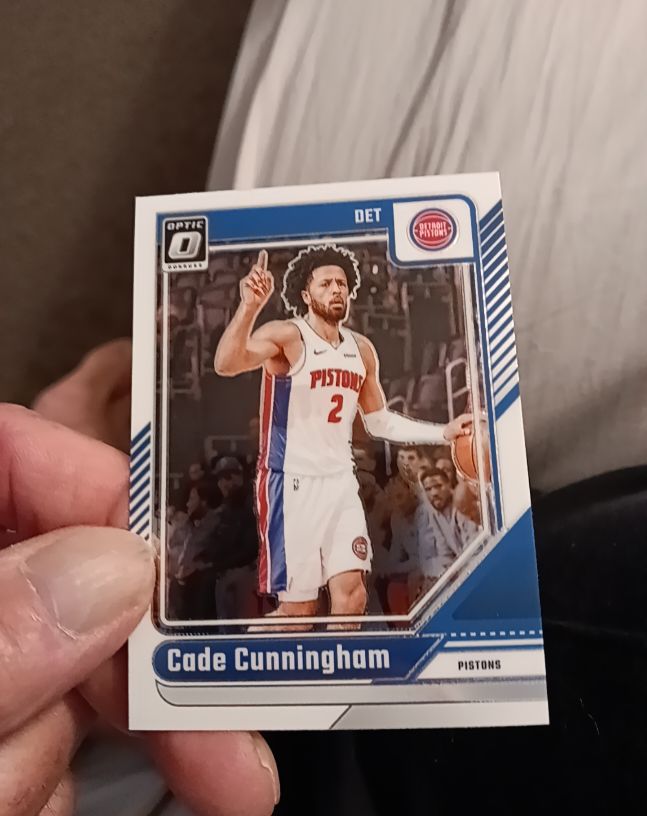 2024-25 Panini Donruss Optic #26 Cade Cunningham — front