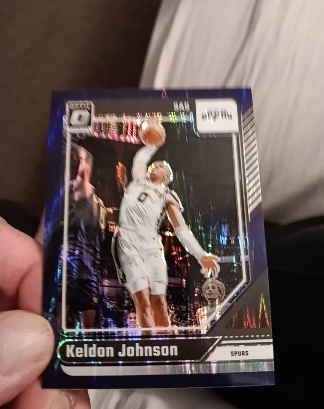 2024-25 Donruss Optic #161 Keldon Johnson — front