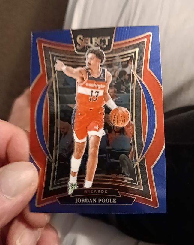2024-25 Panini Select #17 Jordan Poole — front