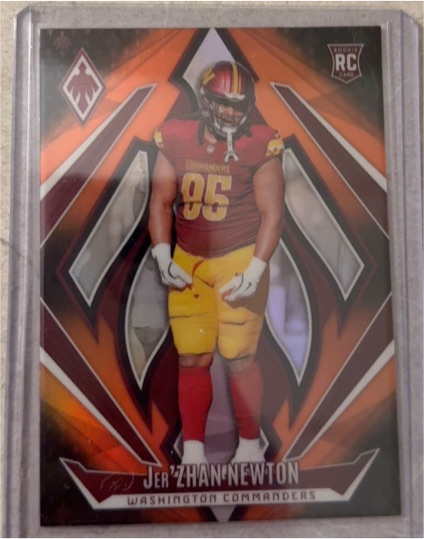 2024 Panini Phoenix #202 Jer'Zhan Newton — front