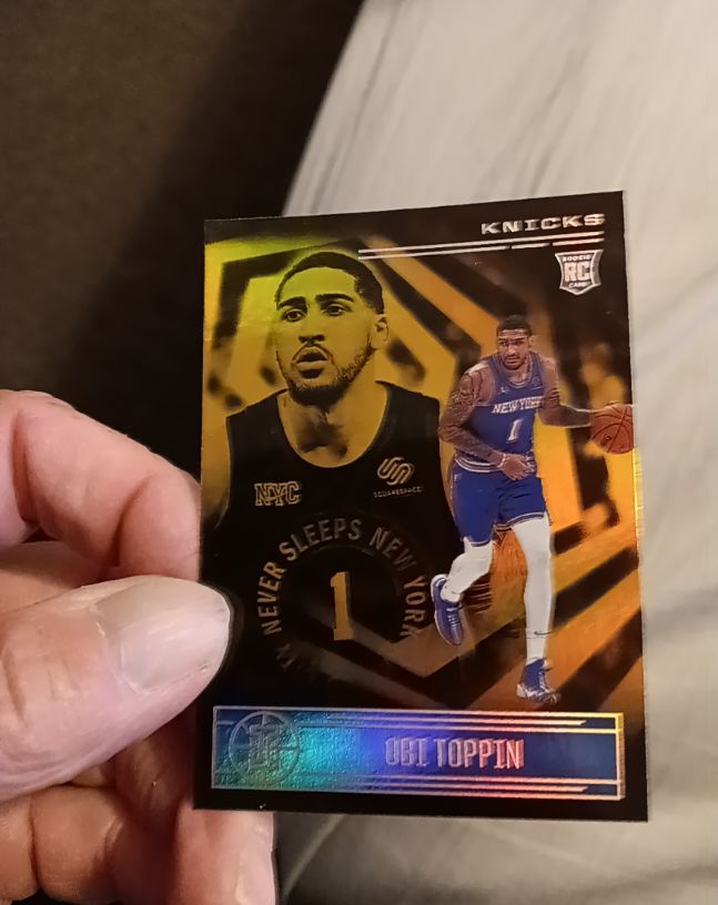 2020-21 Panini Illusions #176 Obi Toppin — front