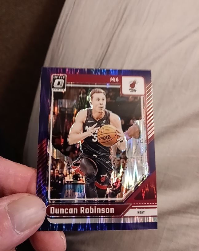 2024-25 Panini Donruss Optic #199 Duncan Robinson — front