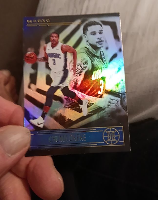 2020-21 Panini Illusions #3 Chuma Okeke — front
