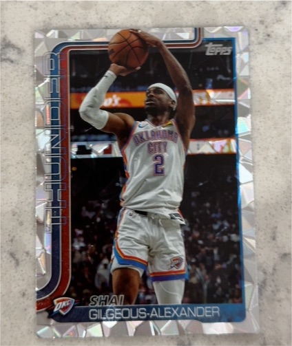 2025-26 Topps #115 Shai Gilgeous-Alexander — front