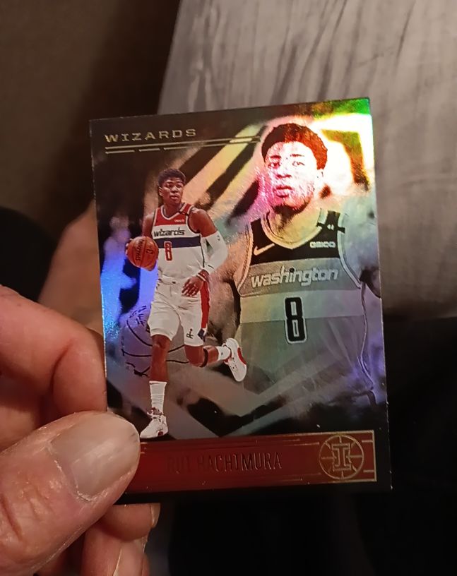 2020-21 Panini Illusions #7 Rui Hachimura — front