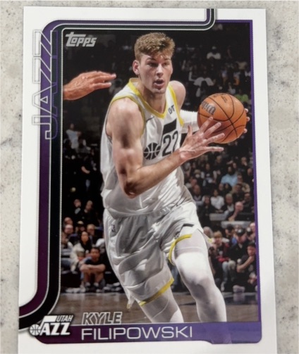 2025-26 Topps #134 Kyle Filipowski — front