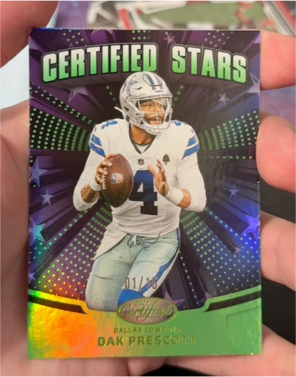 2025 Panini Certified Stars #CST-DP Dak Prescott — front