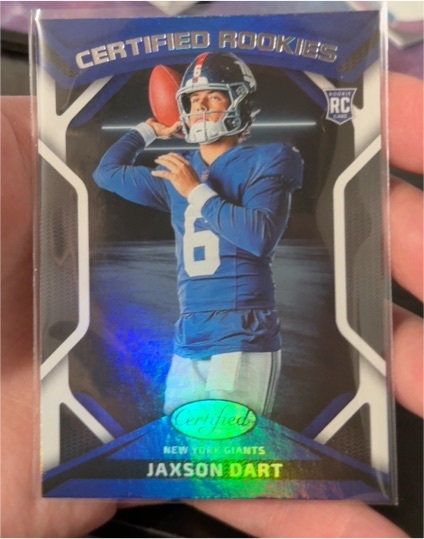 2025 Panini Certified Rookies #CRK-JDT Jaxson Dart — front