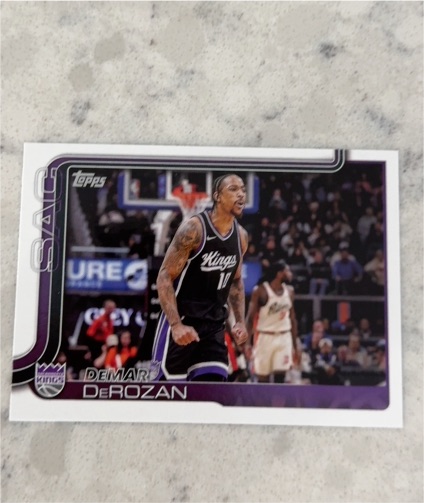 2025-26 Topps Basketball #162 DeMar DeRozan — front