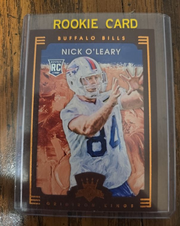 2015 Panini Gridiron Kings #17 Nick O'Leary — front
